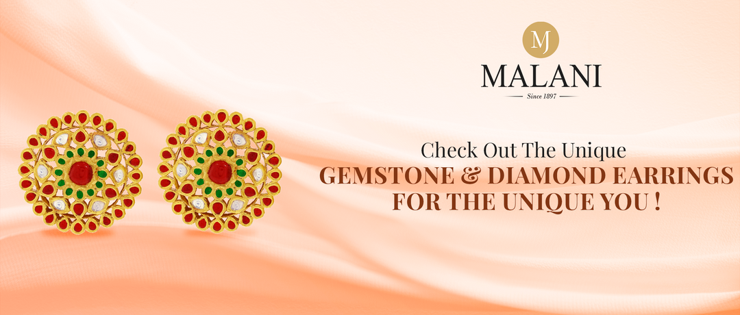 Step Out in Style with Our Versatile Gemstone & Diamond Earrings