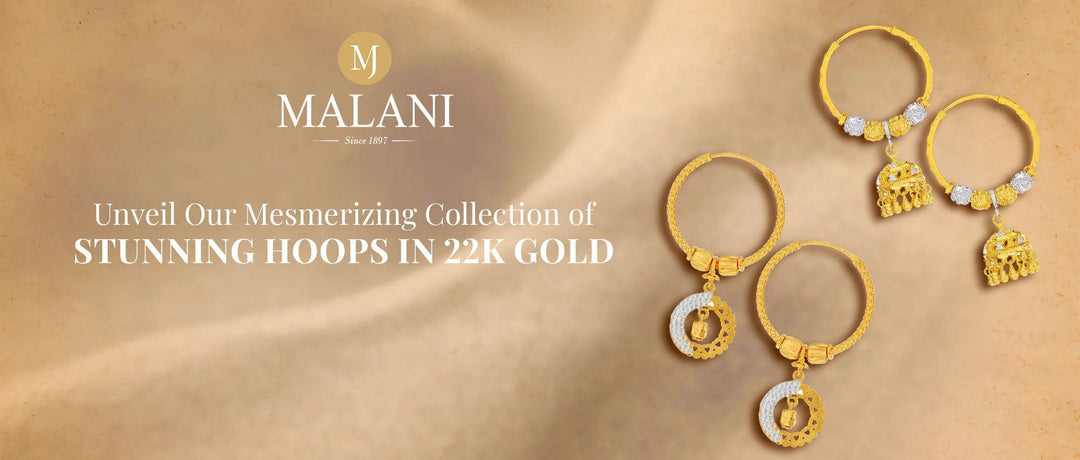 Upgrade Your Style Statement with Our Premium Collection of Glamorous Hoops in 22k Gold