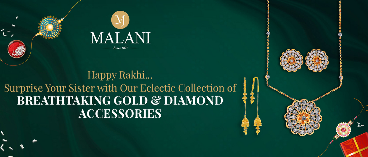 This Raksha Bandhan, Celebrate the Precious Bond with Your Sister in Our Spectacular Gold and ...