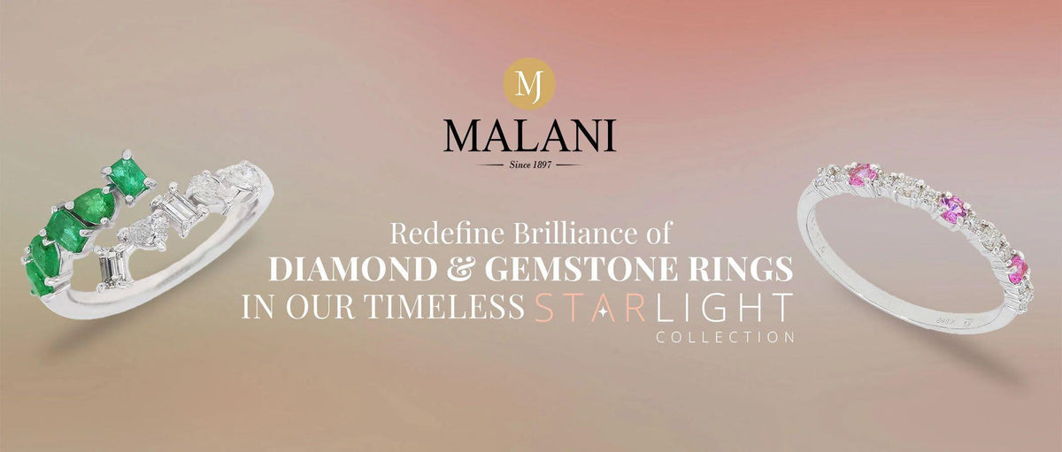 Let Your Confidence Shine Bright with Diamond & Gemstone Rings From Our Starlight Collection