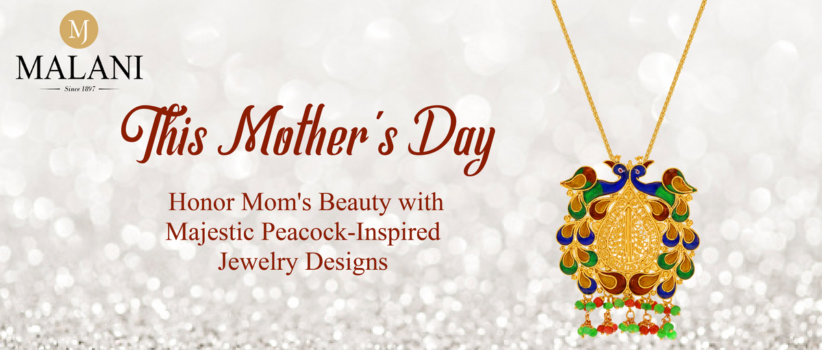 Surprise Your Mom with Our Exquisite Peacock-Inspired Jewelry Designs This Mother's Day!