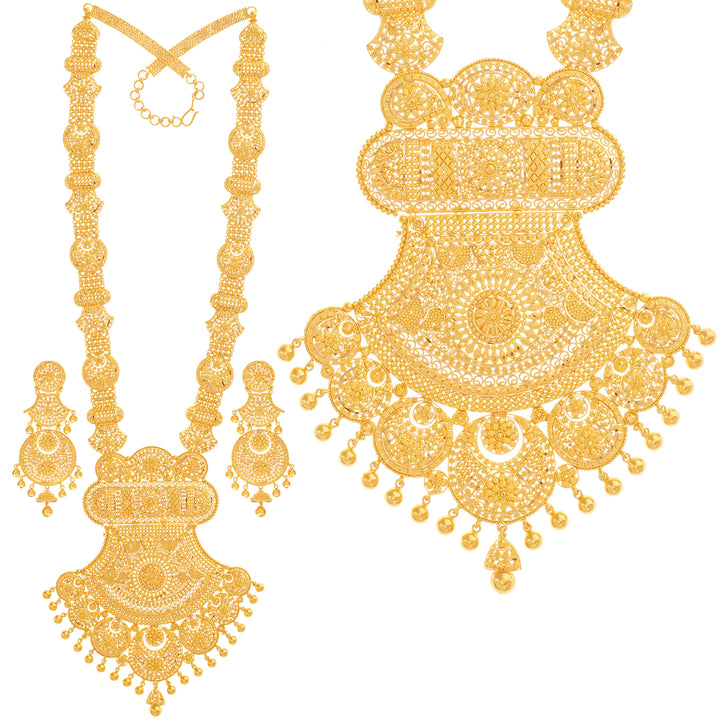 Delightful Patta Haaram in 22K Gold