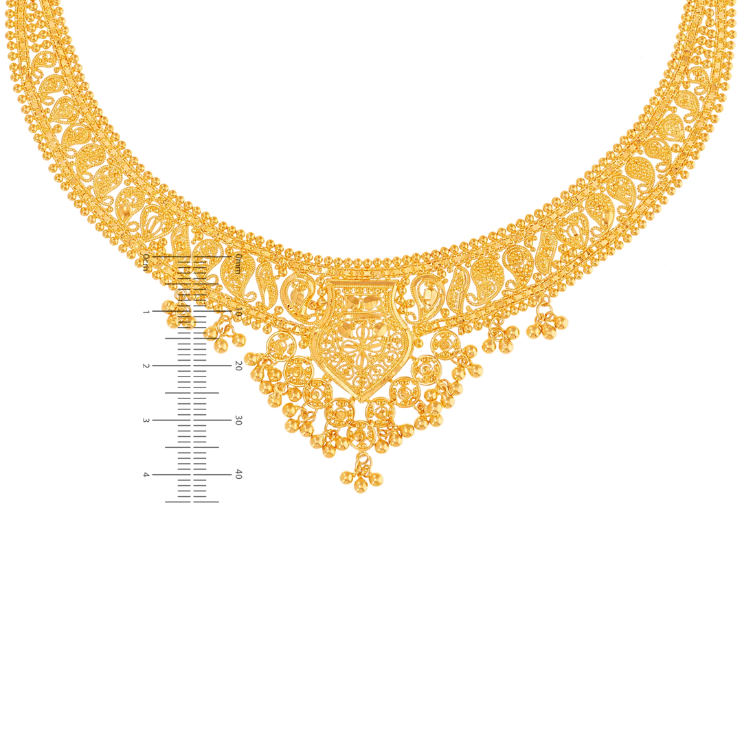 Necklace Set in 22k Gold