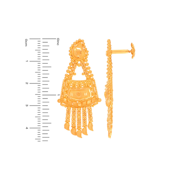 Opulent Necklace Set in 22K Gold