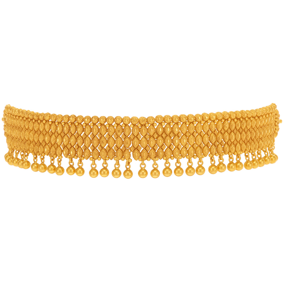 Precious Antique  Choker Set in 22K Gold
