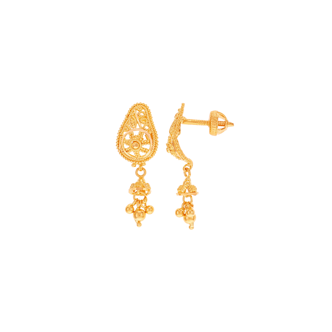 Enchanting Pendant Set in 22K Gold