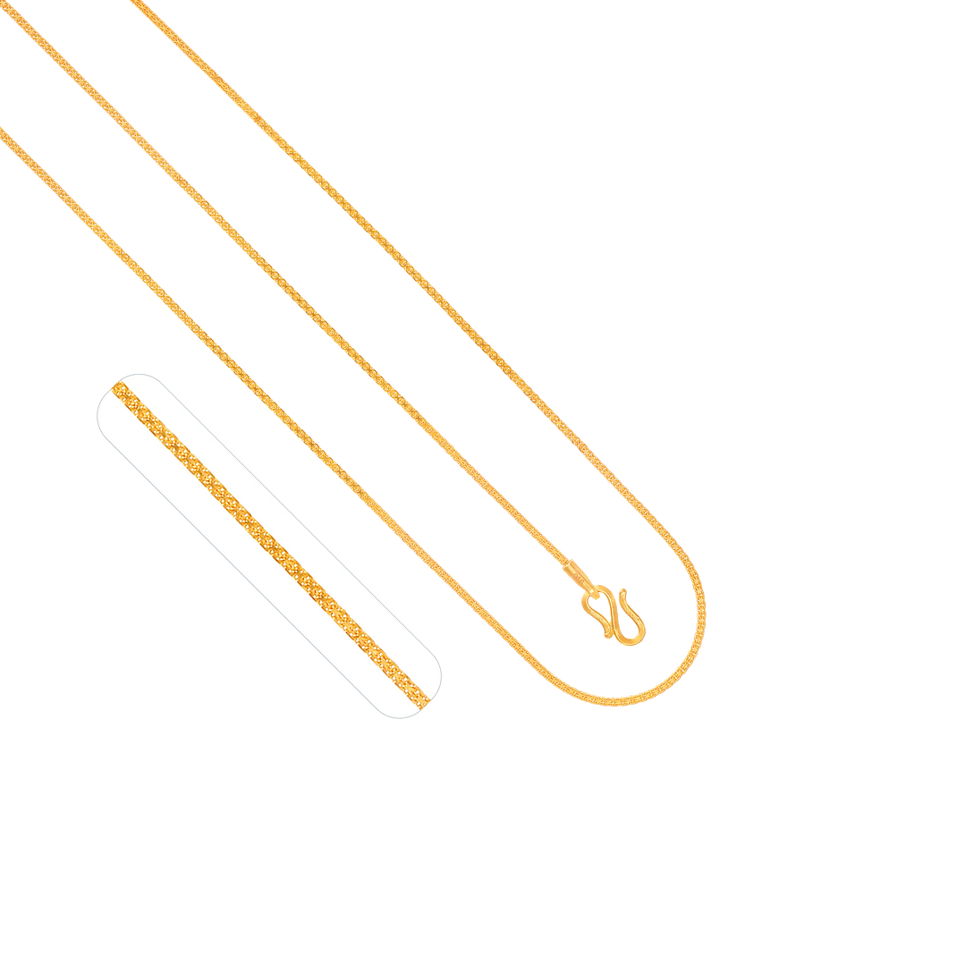 Box 18" Chain in 22K Gold