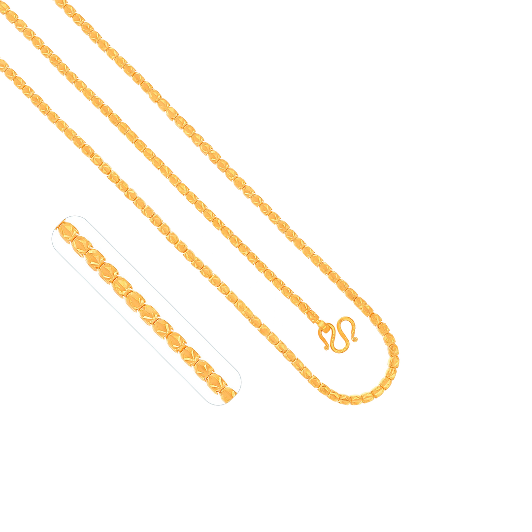 Fancy 20" Chain in 22K Gold