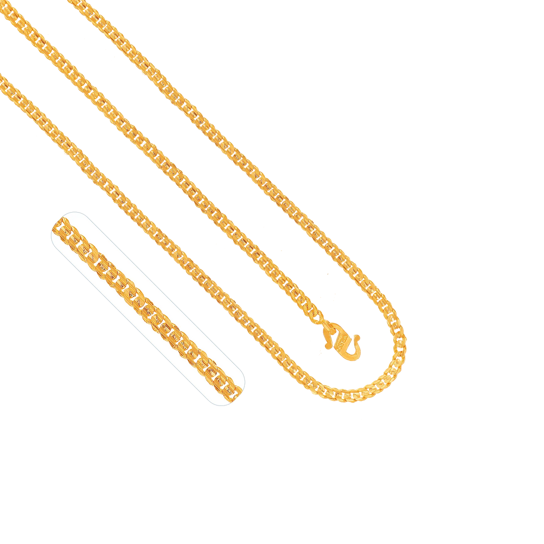 Link 22" Chain in 22K Gold