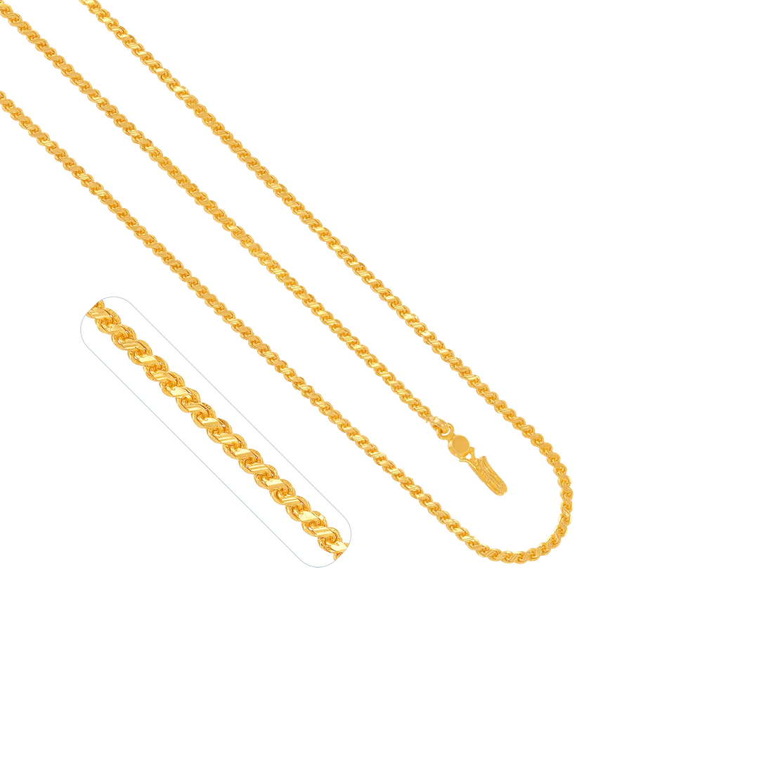 Rope 26" Chain in 22K Gold