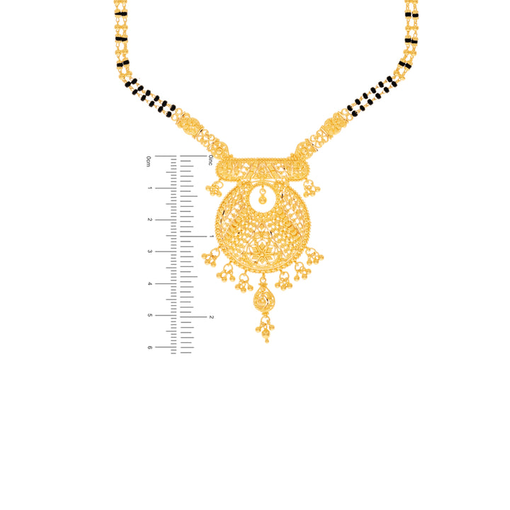Precious Mangalsutra in 22K Gold