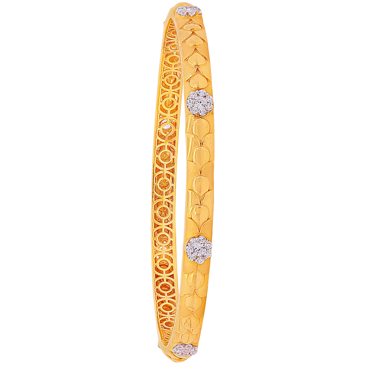 2.7 Size 2pcs Bangle in 22K Gold