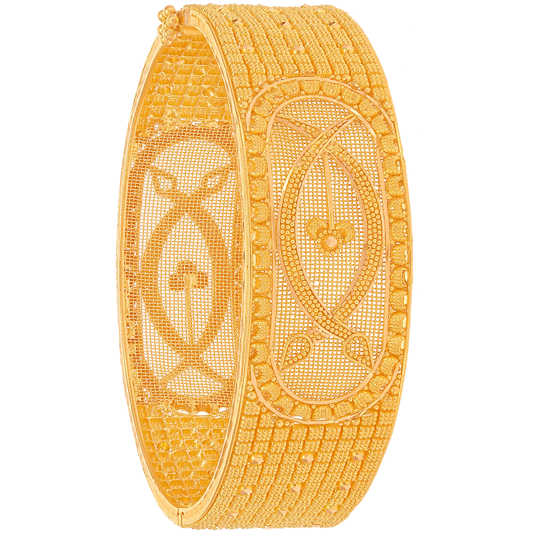 Lovely Openable Kara in 22K Gold