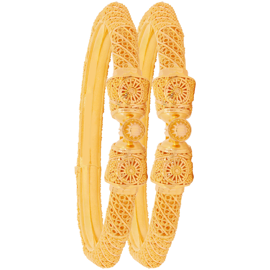 Endearing Pipe 2pcs Kara in 22K Gold