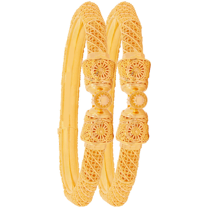 Endearing Pipe 2pcs Kara in 22K Gold