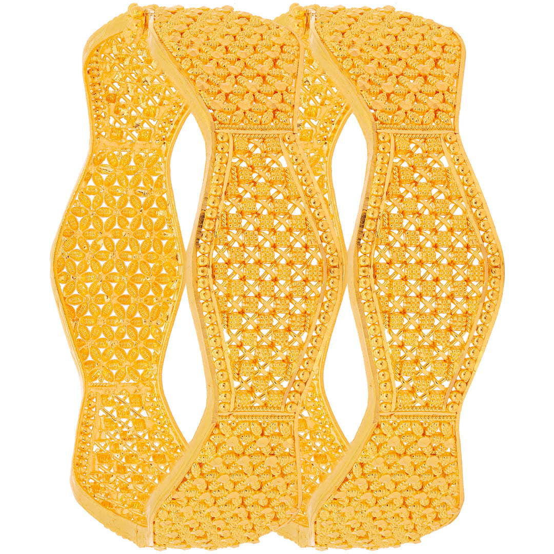 Brilliant 2pcs Kara in 22K Gold