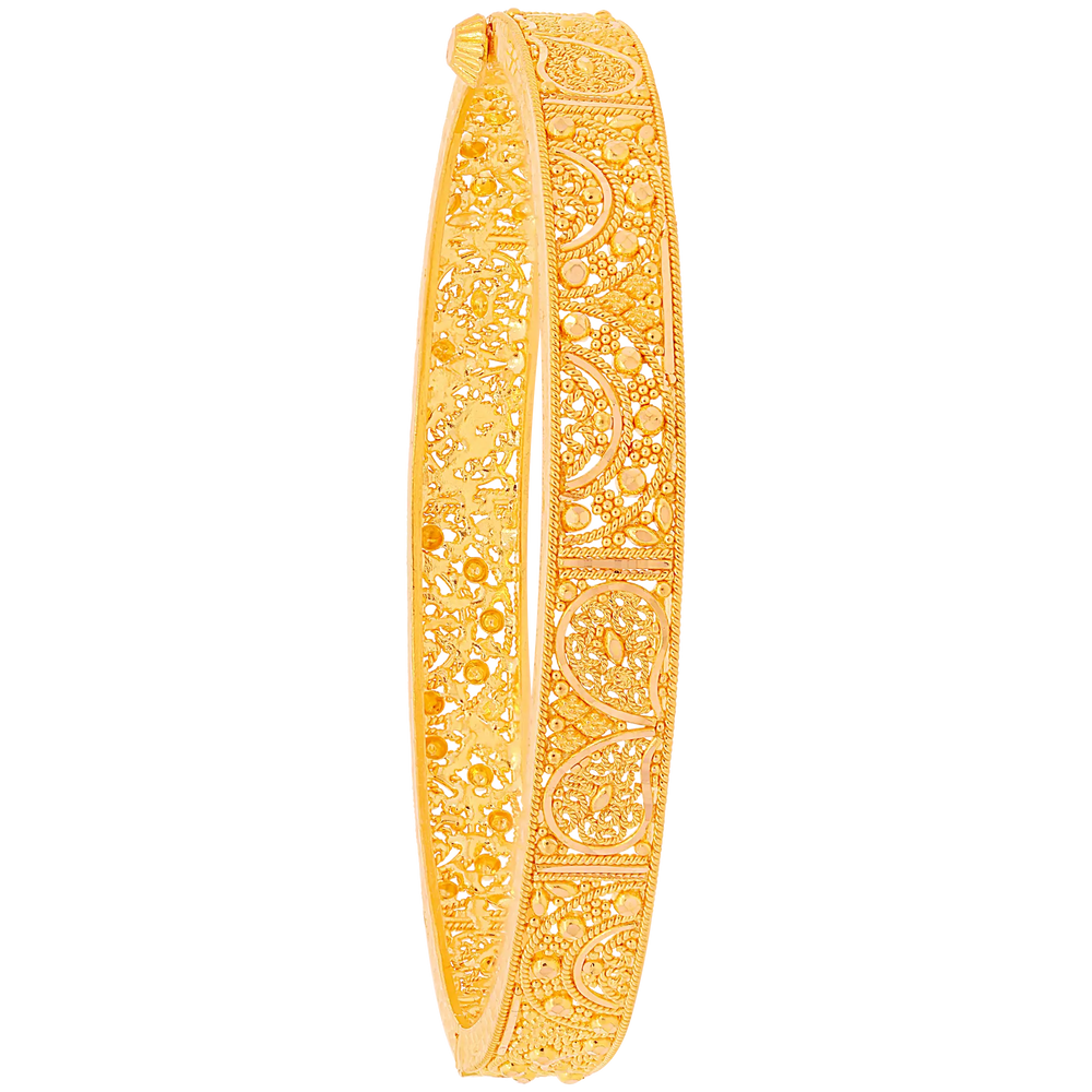 Charming Openable 2pcs Kara in 22K Gold