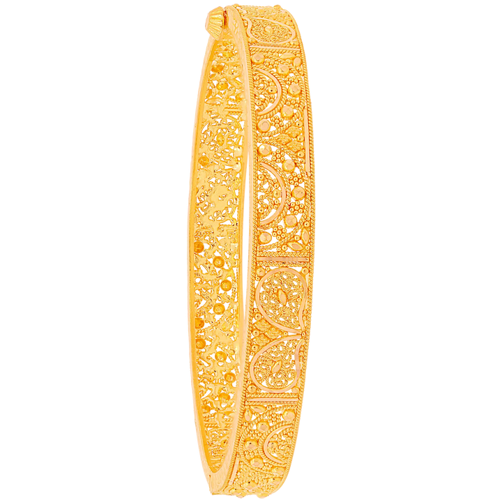 Charming Openable 2pcs Kara in 22K Gold