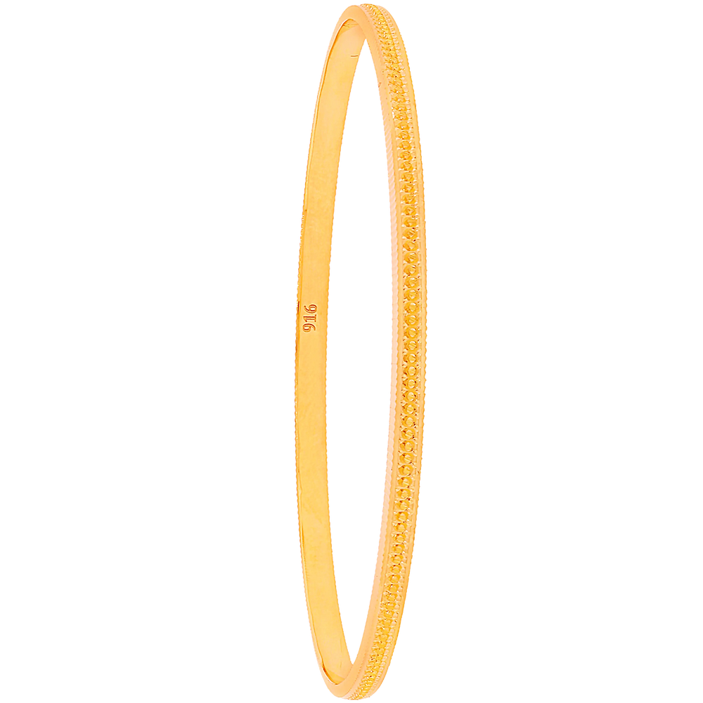 2.10 Size Set Of 6Pcs Bangles in 22K Gold