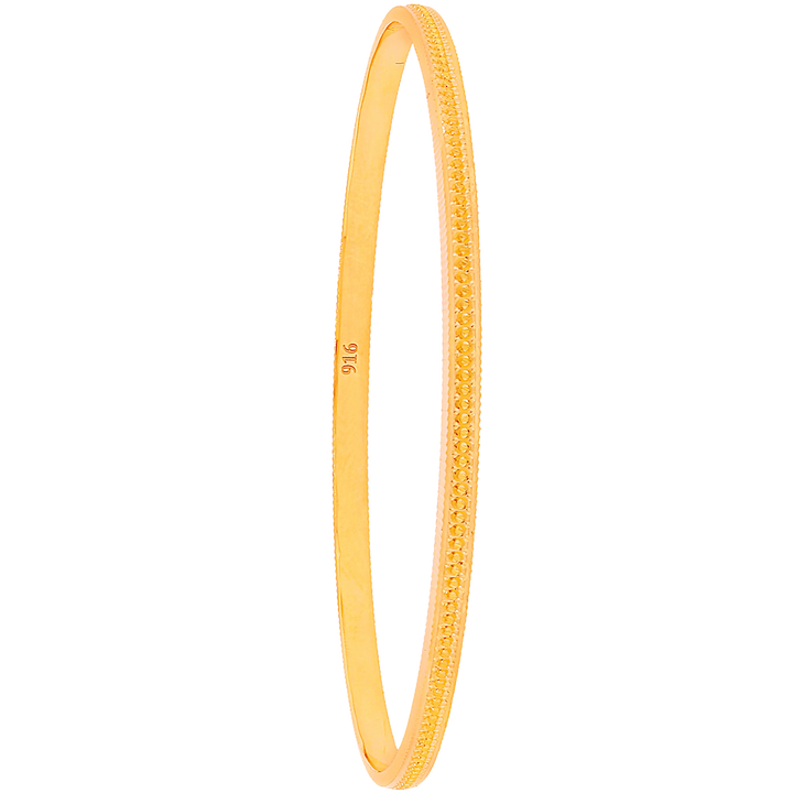 2.10 Size Set Of 6Pcs Bangles in 22K Gold