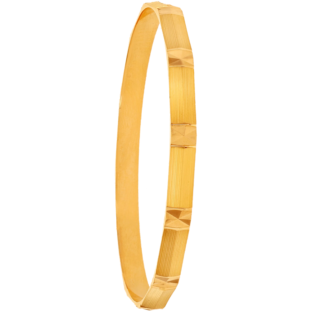 2.5 Size Set of 4pcs Bangles in 22K Gold
