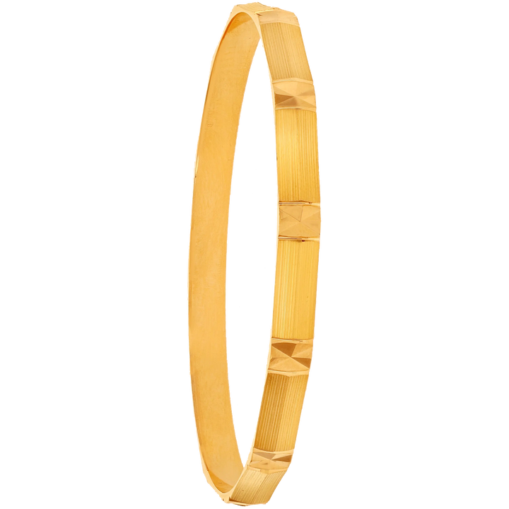 2.5 Size Set of 4pcs Bangles in 22K Gold