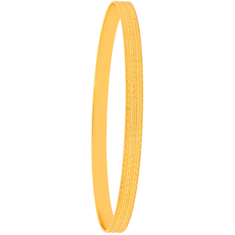 2.8 Size 2pcs Bangle in 22K Gold