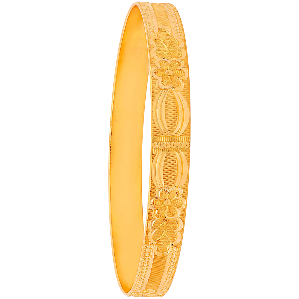 2.8 Size 2pcs Bangle in 22K Gold