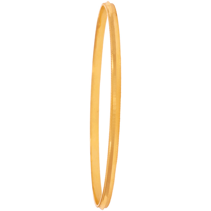 2.10 Size Thin Set of 6pcs Bangles in 22K Gold