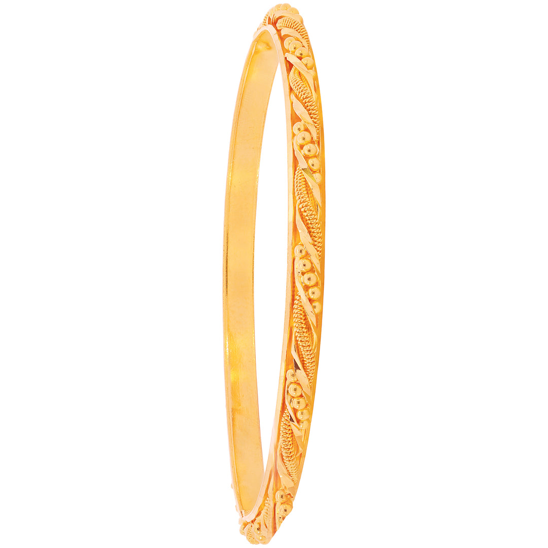 2.6 Size 2pcs Bangle in 22K Gold