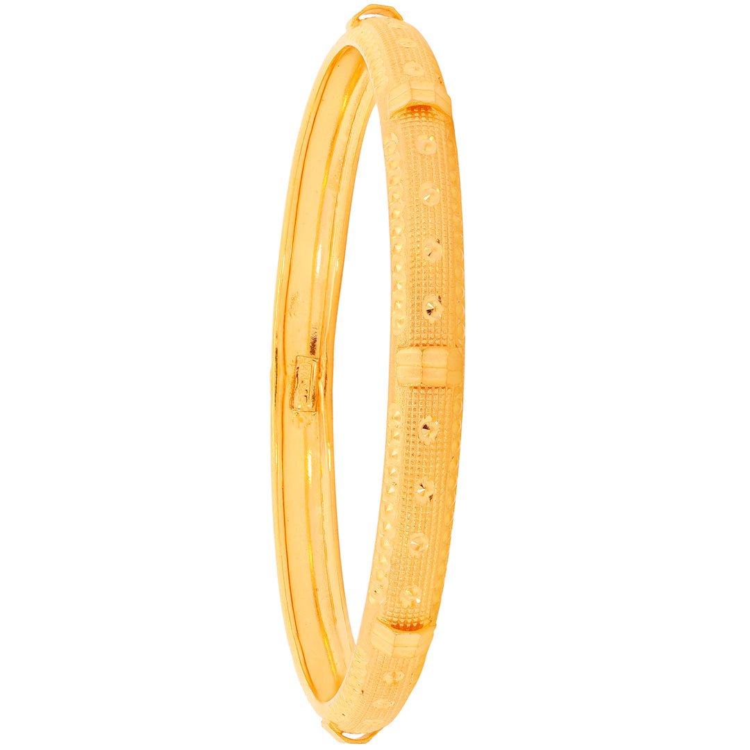 2.4 Size 2pcs Bangle in 22K Gold