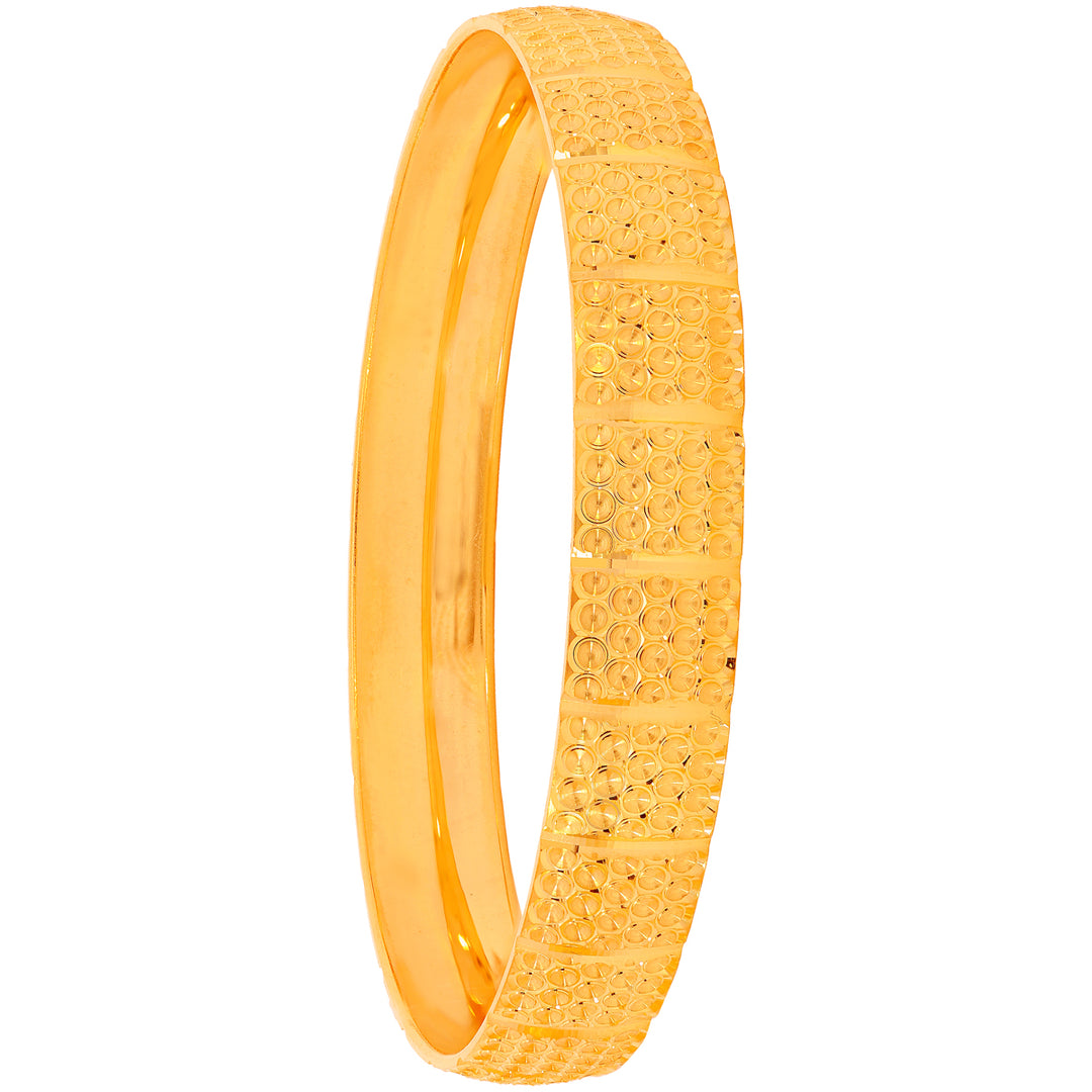 2.5 Size 2pcs Bangle in 22K Gold
