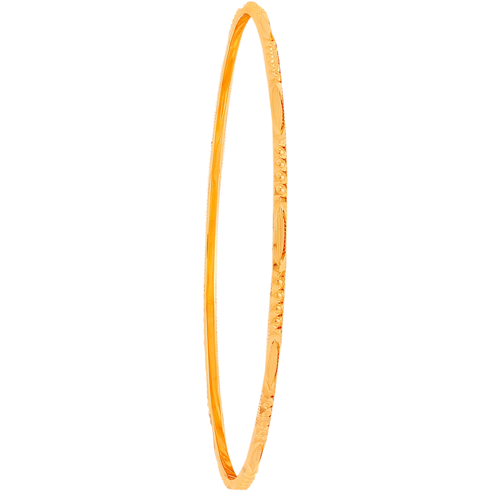 2.7 Size Set of 6pcs Bangles in 22K Gold