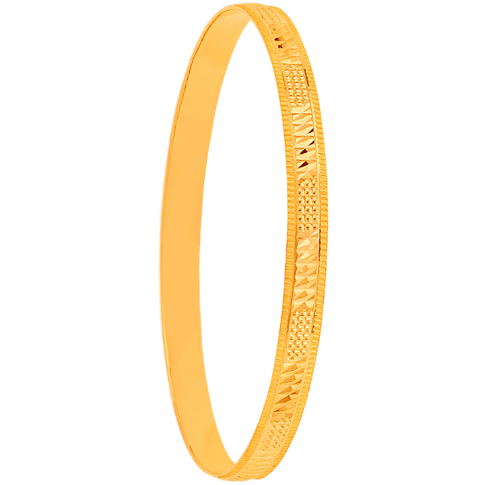 2.2 Size Set of 4pcs Bangles in 22K Gold