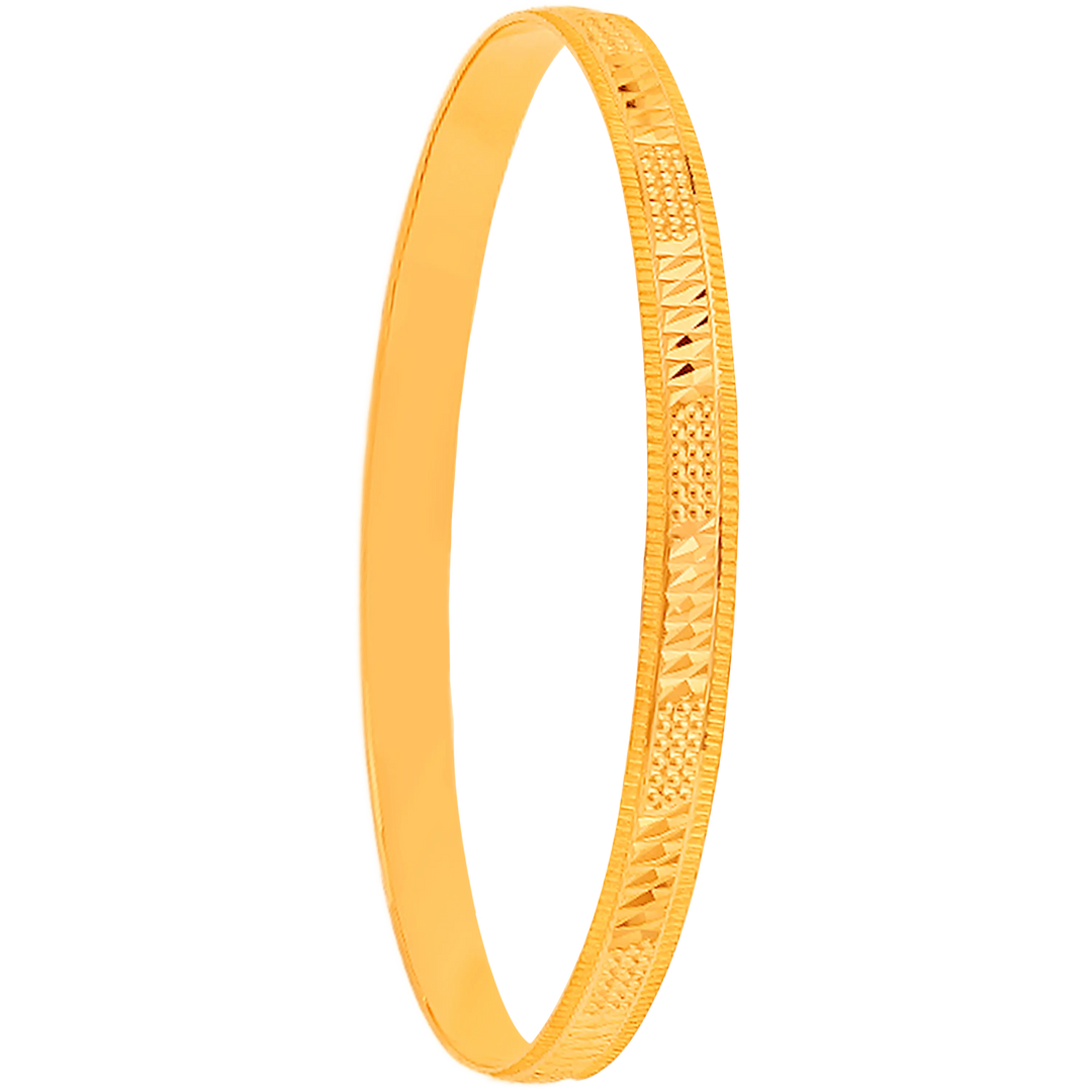 2.2 Size Set of 4pcs Bangles in 22K Gold