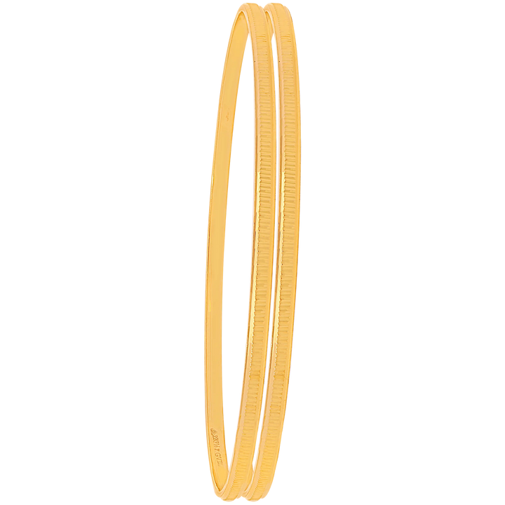 2.8 Size 2pcs Bangle in 22K Gold