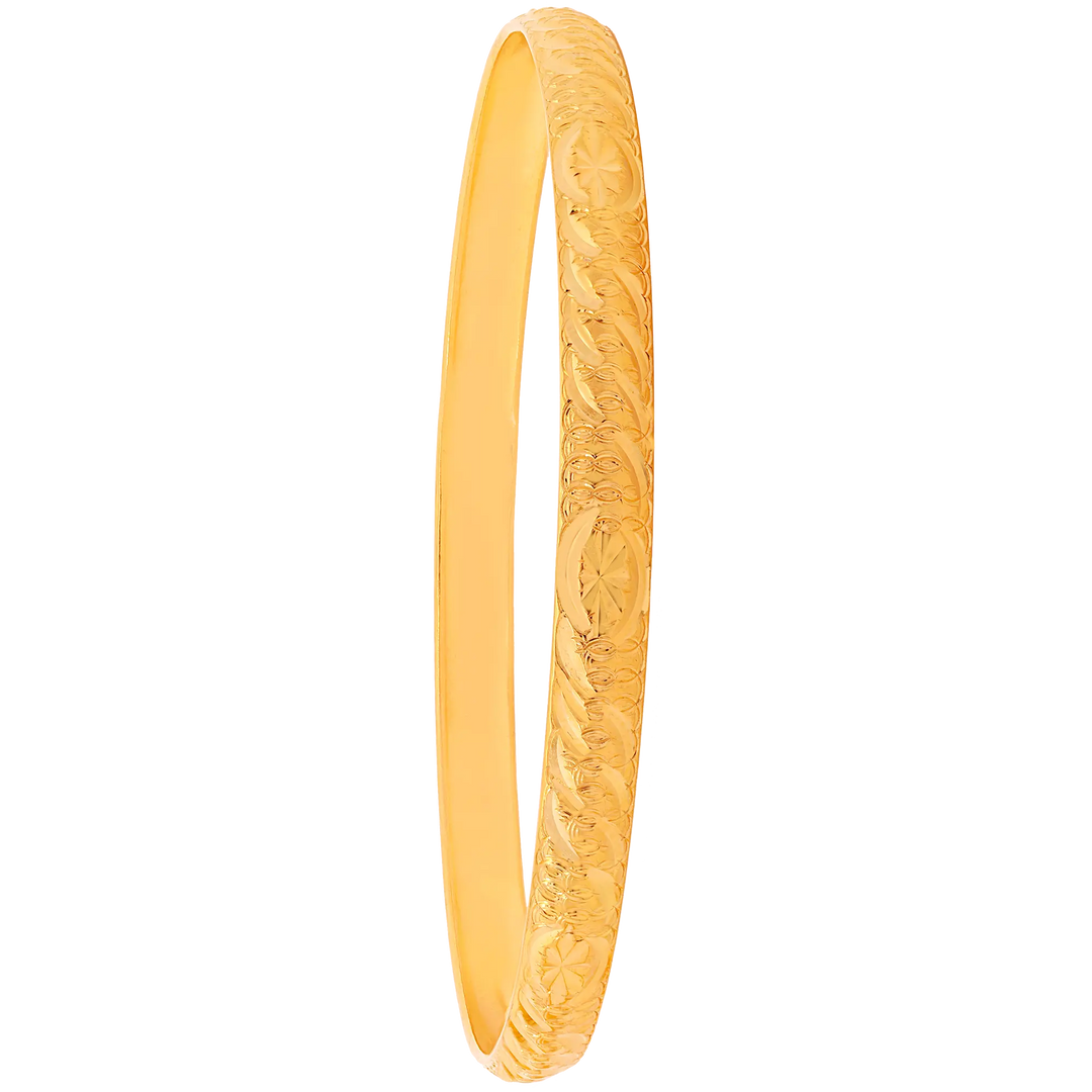 2.10 Size 2pcs Bangle in 22K Gold