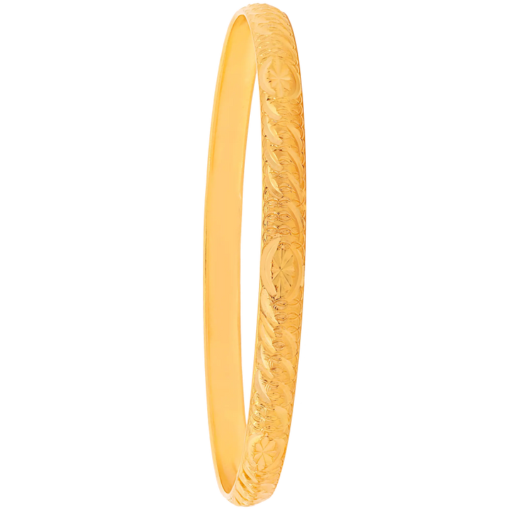 2.10 Size 2pcs Bangle in 22K Gold