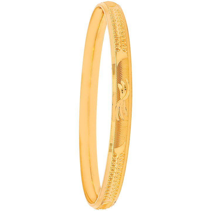 2.4 Size 2pcs Bangle in 22K Gold