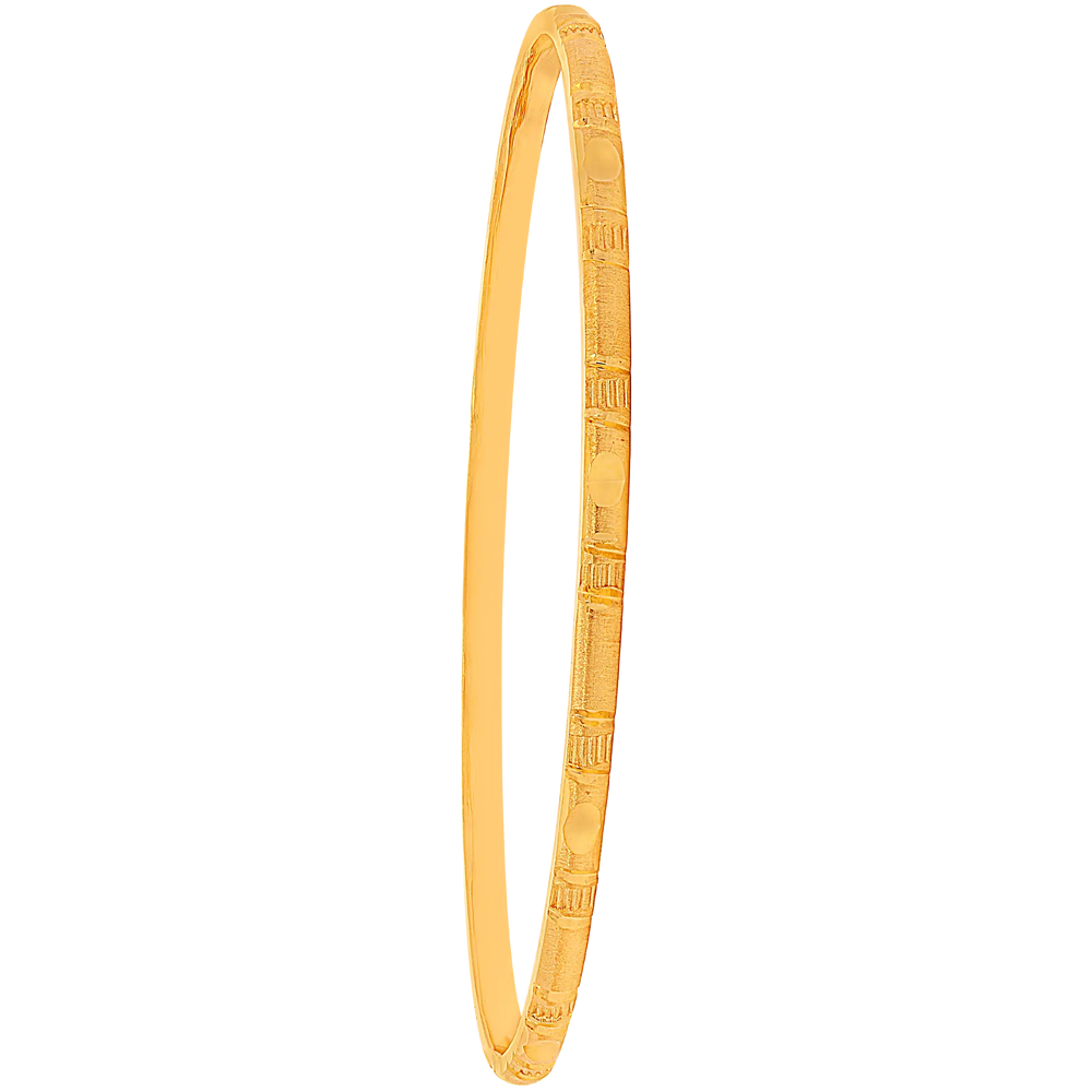 2.4 Size 2pcs Bangle in 22K Gold