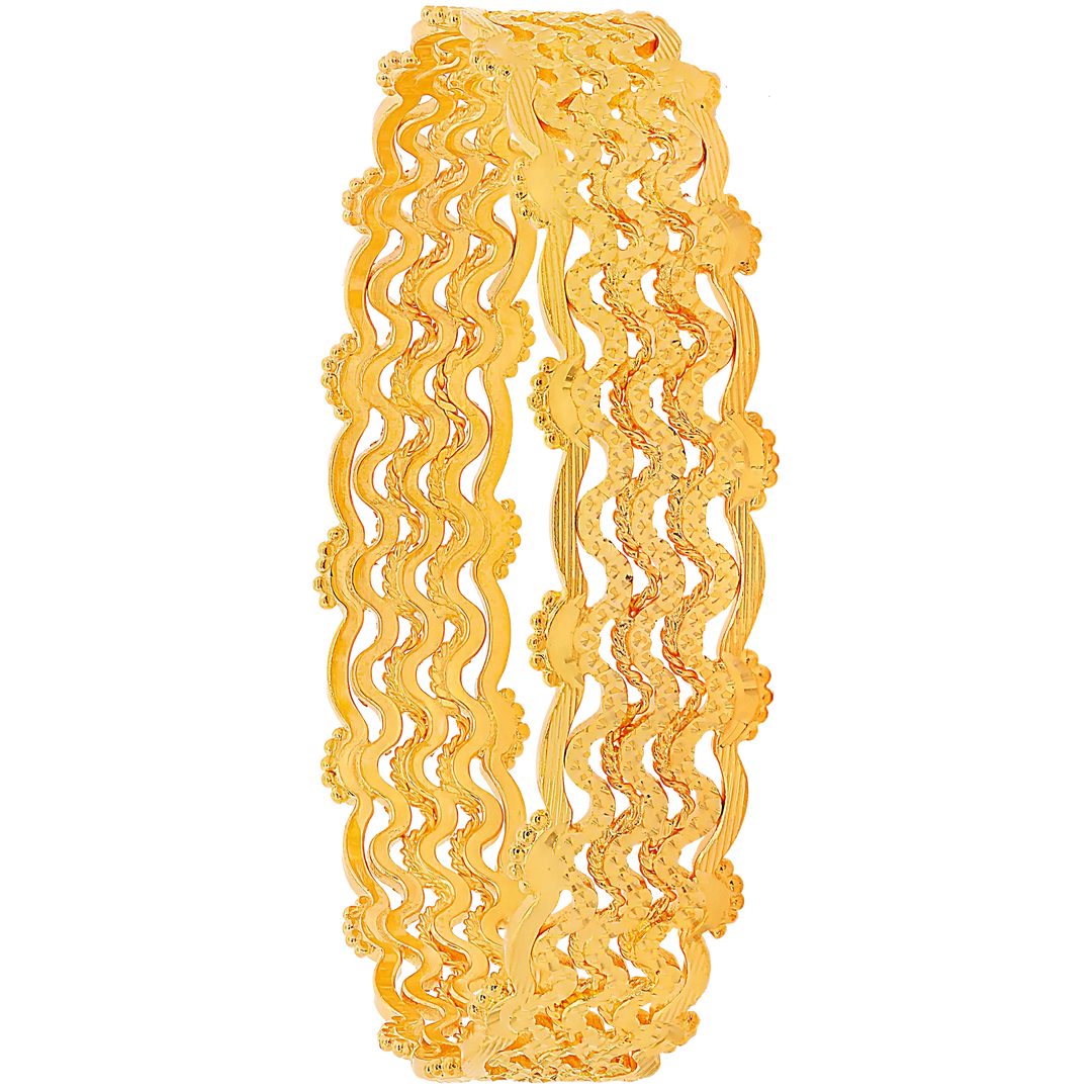 2.8 Size Bangle in 22K Gold