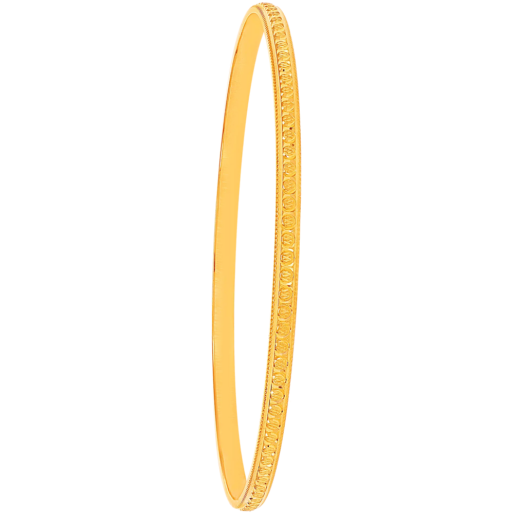 2.5 Size Set of 2pcs Bangle in 22K Gold