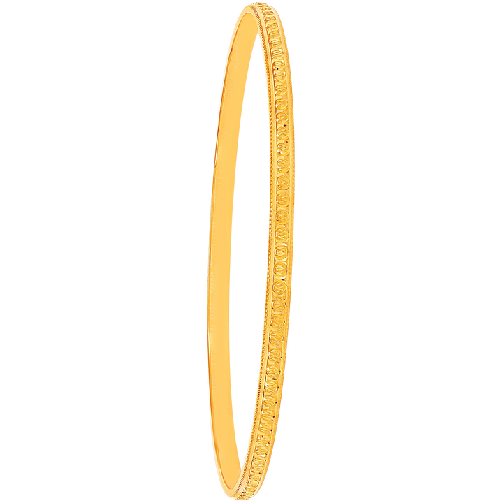 2.5 Size Set of 2pcs Bangle in 22K Gold