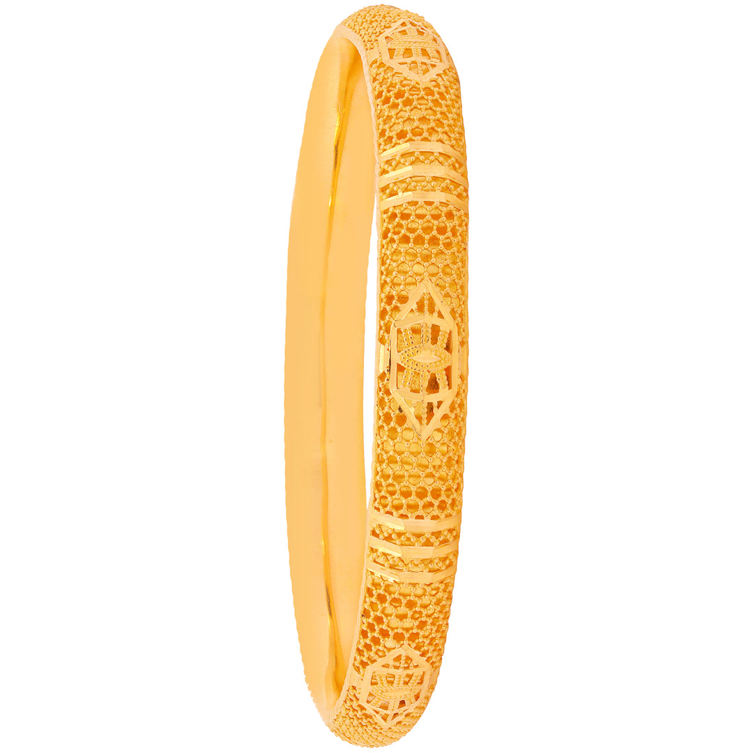 2.6 Size Set Of 6pcs Bangles in 22K Gold