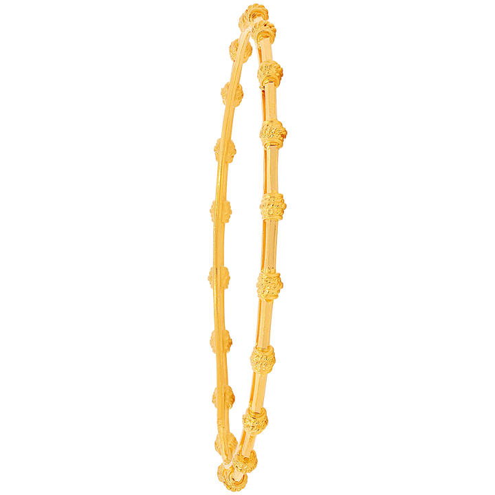 2.6 Size 2pcs Bangle in 22K Gold