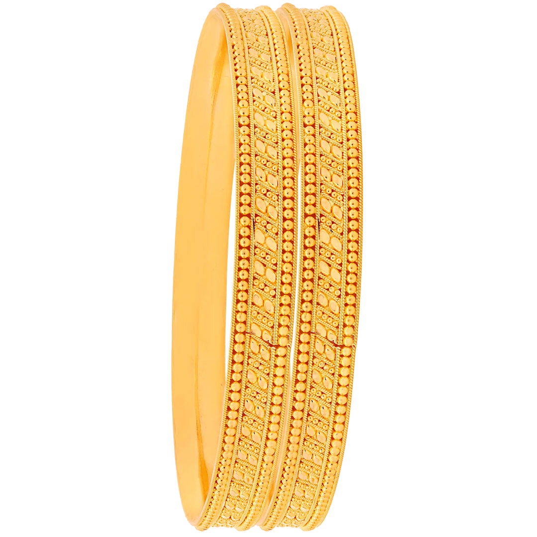2.9 Size 2pcs Bangle in 22K Gold