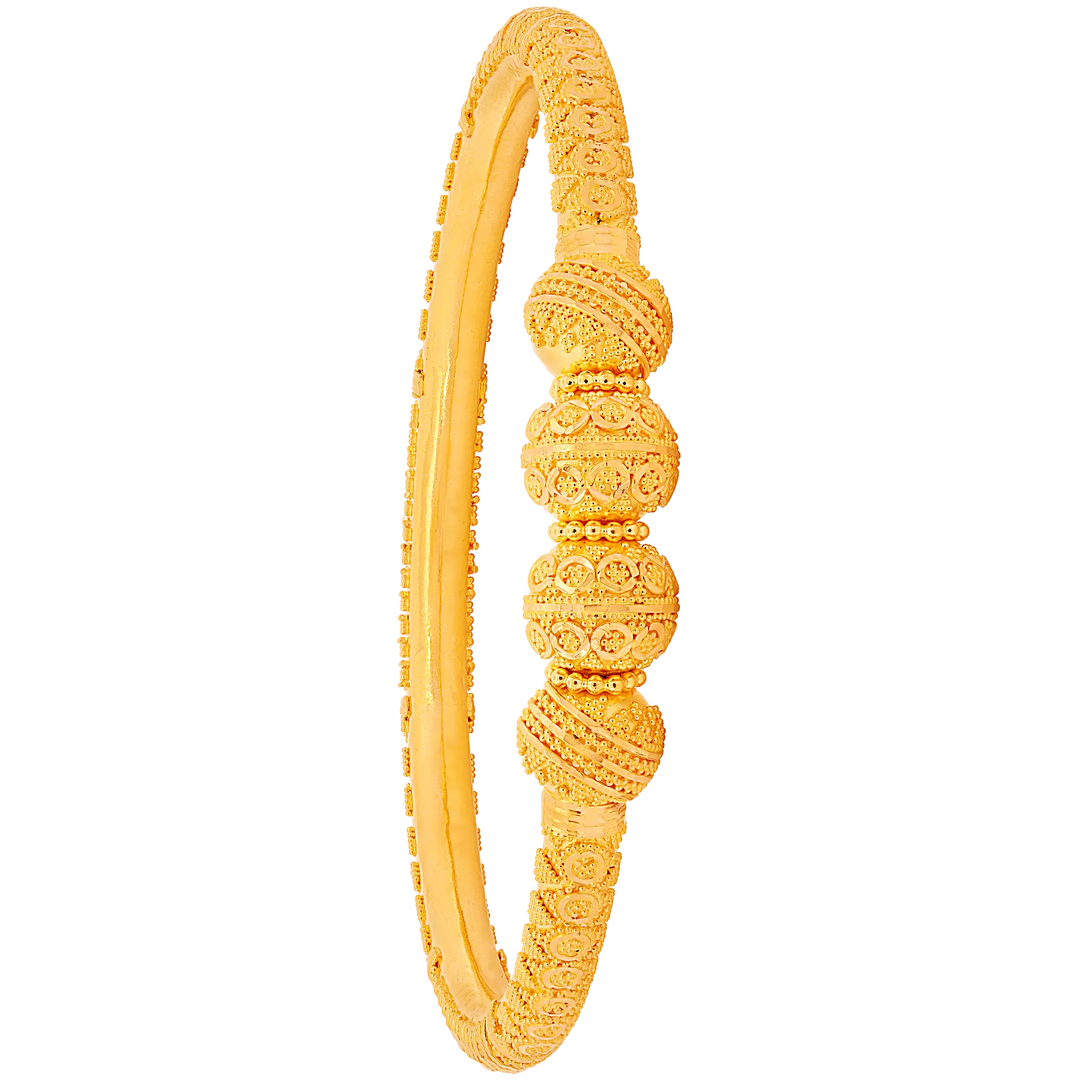 2.11 Size Pipe 2pcs Kara in 22K Gold