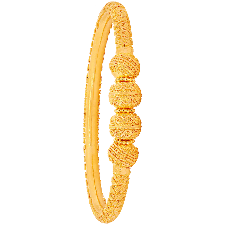 2.11 Size Pipe 2pcs Kara in 22K Gold