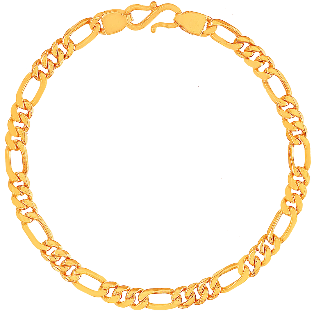 Enchanting Link Bracelet in 22K Gold