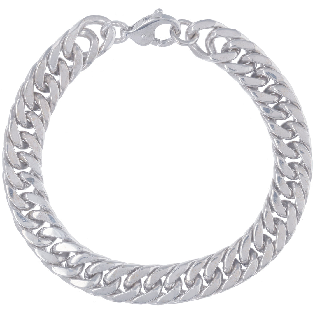 Brilliant Link Bracelet in 18K White Gold